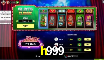 Descubra a Magia dos Jogos de Arcade no h999